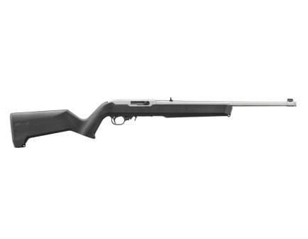 Ruger 10/22 MOE-X .22 LR 18.5" TB 10rd Semi Auto Rifle, Black/Stainless - 32023