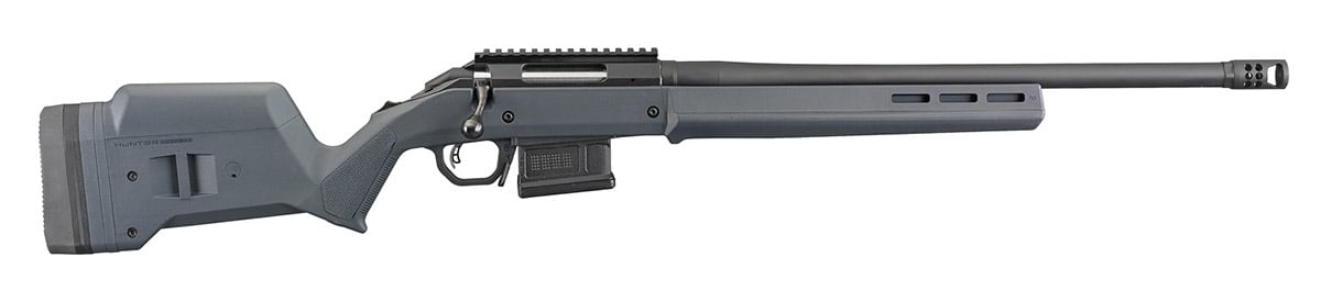 Ruger American Hunter 6.5 Creedmoor 20" Bolt-Action Rifle, Gray - 26983