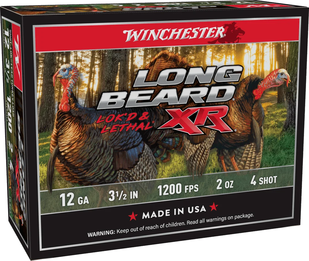 WINCHESTER LONG BEARD XR 12G 3.5" #4 2OZ 10RD BX 100RD CS
