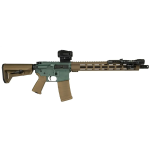 Shark Coast Tactical Goblin Bundle, 5.56 NATO, 16 Threaded Barrel, 30+1, Goblin Custom Cerakote, AR-15 Rifle