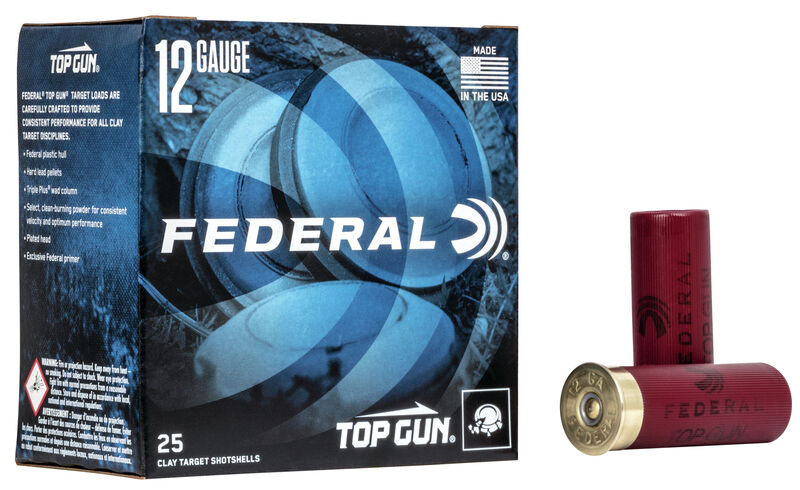Federal Top Gun 12ga Ammo 25rd - TGL12 9