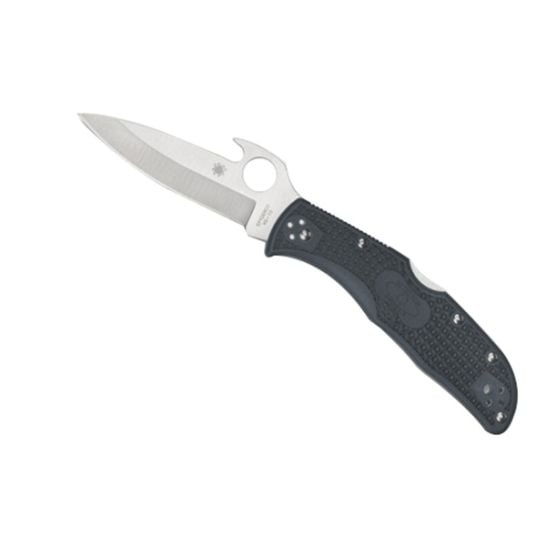 Spyderco Endela Blue/Gray Folding Knife with Emerson Opener - C243PGYW