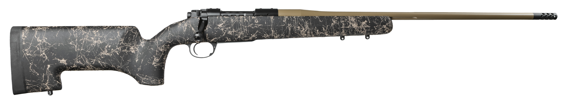 Kimber Mountain Ascent Mojave .300 Win Mag 26" 4rd Bolt Action Rifle, Black Speckled - 3000928