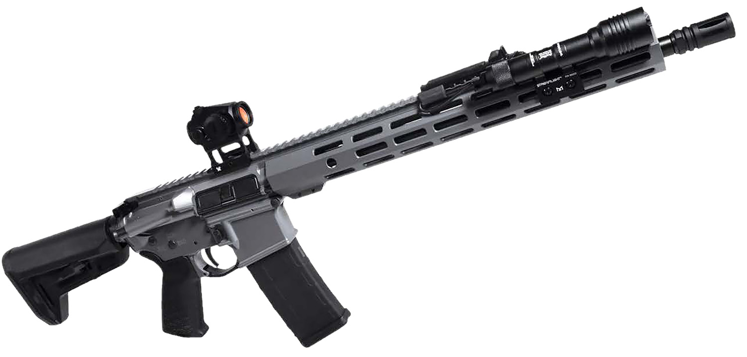 Shark Coast Tactical 5.56 NATO AR-15 Grey Night Bundle