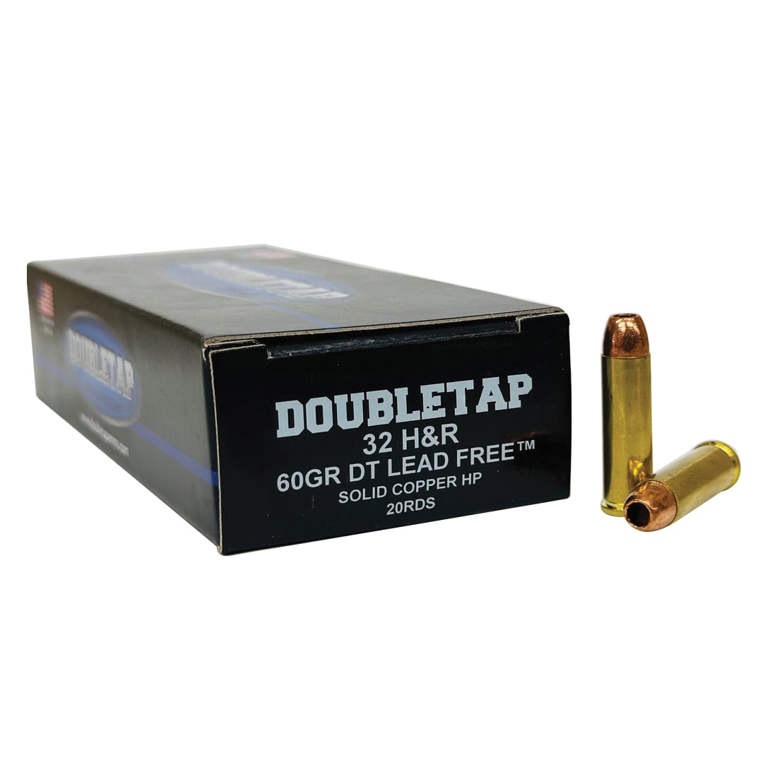 DoubleTap Ammunition DT Lead Free .32 H&R Magnum 60 gr CHP 20rds