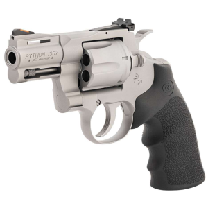 CLT PYTHON 357MAG 3 MATTE SS RUBBER BLEM