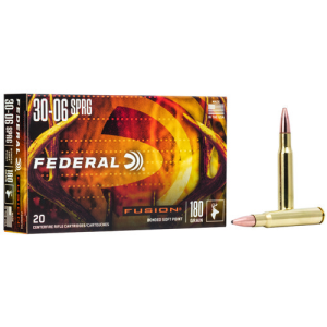 Fusion FEDERAL AMMO Fusion 30-06 Springfield 180gr Soft Point Ammunition | 20 Rounds