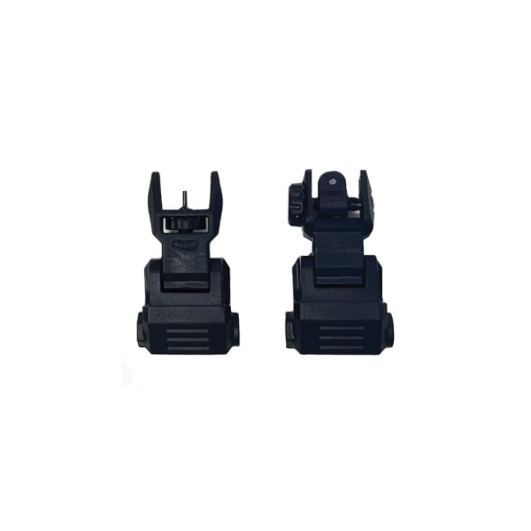 NcStar Sight Set Front/Rear Flip Up, Black - VG166