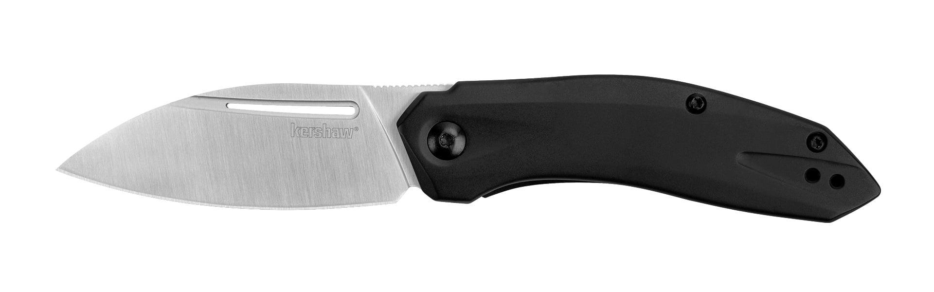 Kershaw Turismo Folding Drop Point Knife, Black - 5505
