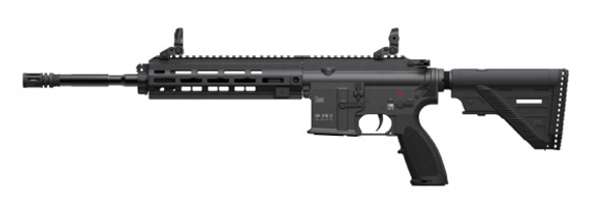 H HK416 .22 LR AR Rifle with 16.1" Barrel Sights