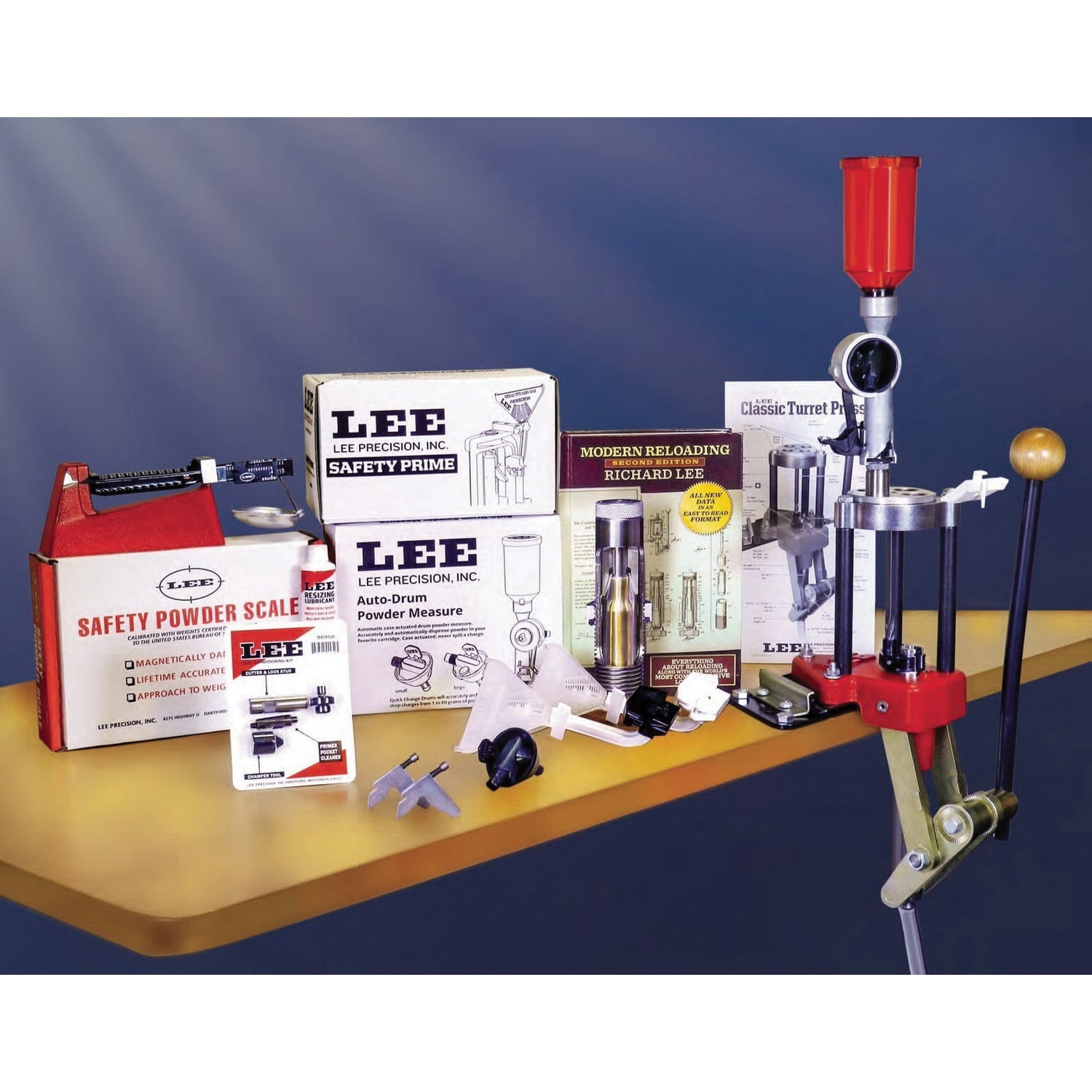 Lee Precision 4-Hole Classic Turret Press Kit - 90304
