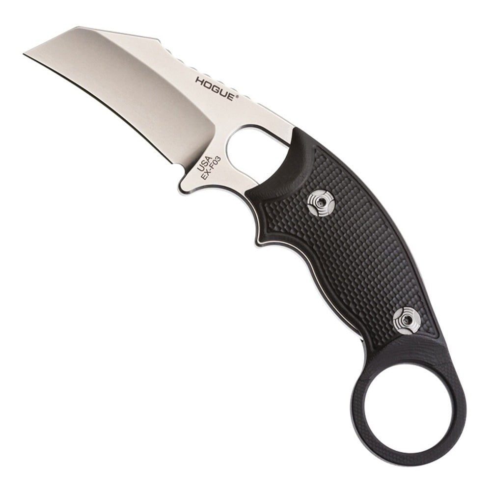 Hogue EX-F03 Fixed Knife, Black