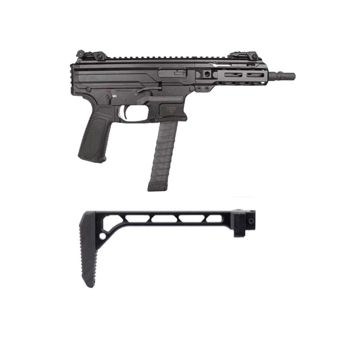 Panzer ARP9 6.5" 9mm Pistol & Panzer BCR M1913 Brace