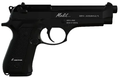 Derya Melik 9mm Luger 4.90 17+1 Blk