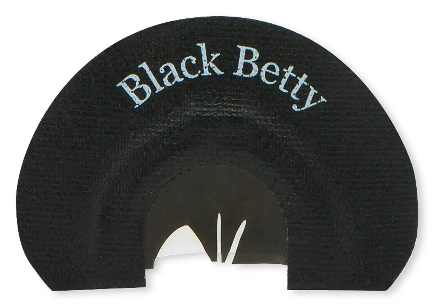 Rolling Thunder Game Call TC008-BB Black Betty Diaphragm Call 3 Reed Snake Tongue Cut Attracts Turkey Species