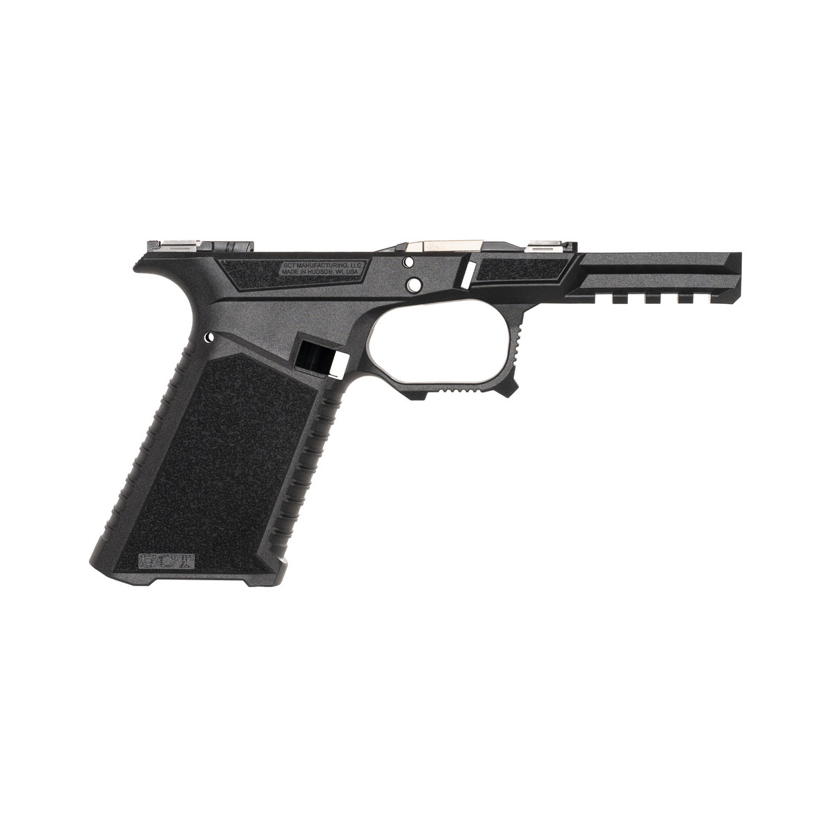 SCT Manufacturing SCT 17 Frame Full Fits Glock G17/G22/G31 - Black, Durable Replacement Frame for Enhanced Performance and Ergonomics - 225010100