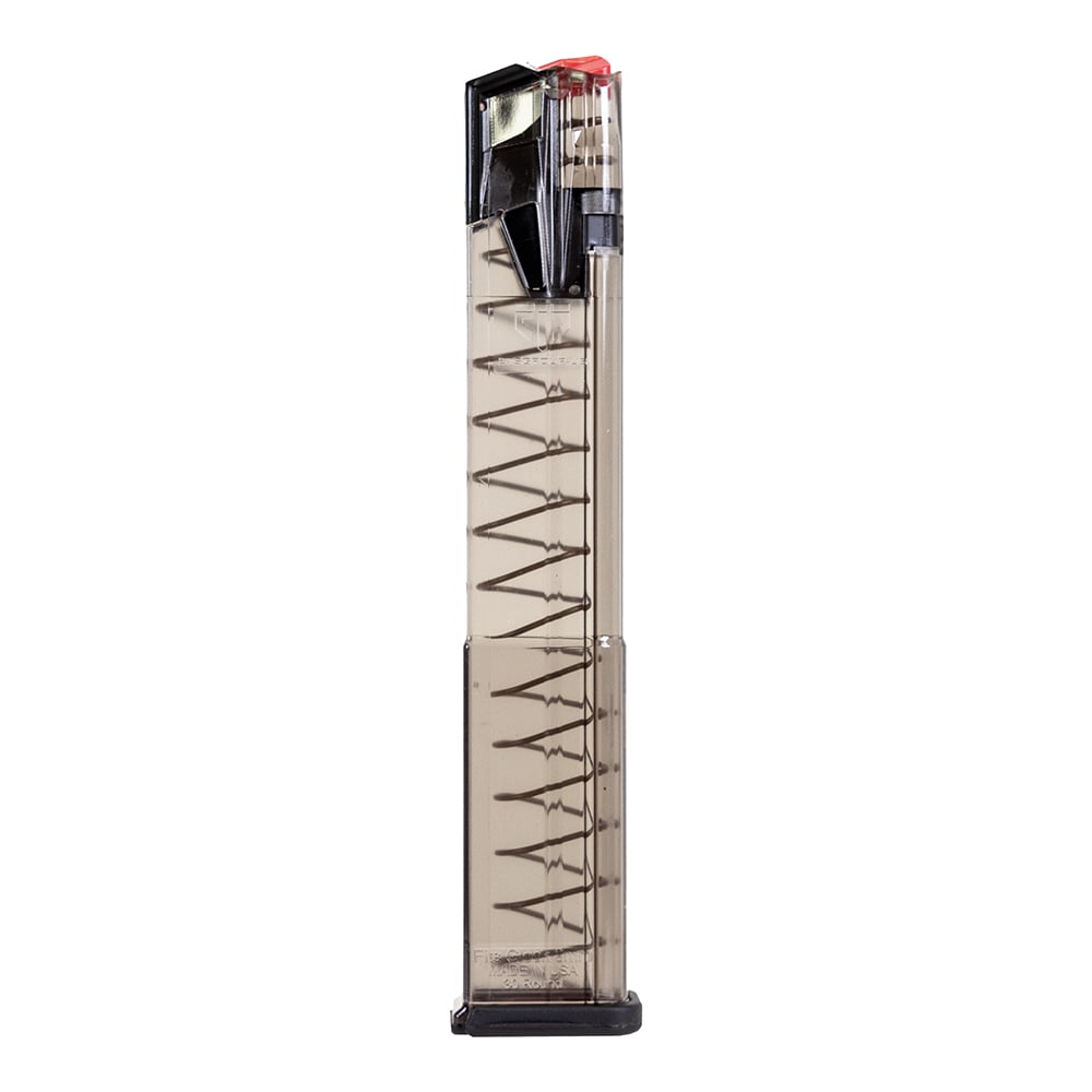 ETS Omega 9mm 30rd Magazine, Translucent Smoke