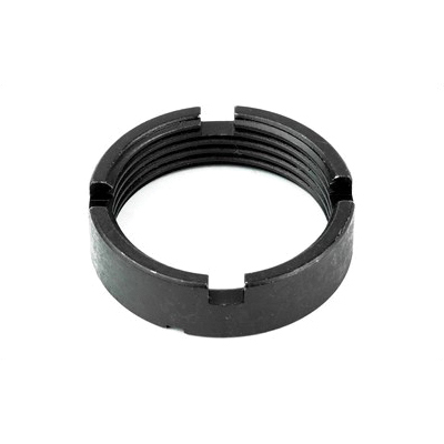 LBE Unlimited Manganese Phosphate Coated AR-15 Castle Nut, Black - ARCNUT