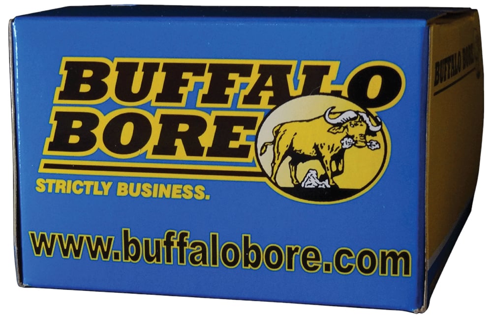 Buffalo Bore Ammunition 17A20 Heavy Strictly Business 35Rem 220gr Semi Jacketed Flat Point 20 Per Box/12 Case - No Credit Card Fees - Low, flat rate shipping