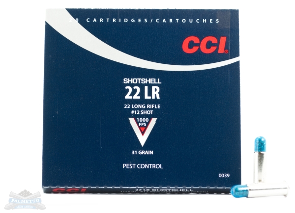 CCI P22SS 22LR SHOTSHELL 20/2000 - No Credit Card Fees - Low, flat rate shipping