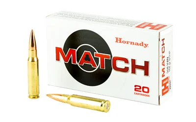 Hornady 308WIN 168GR BTHP MTCH 20/200