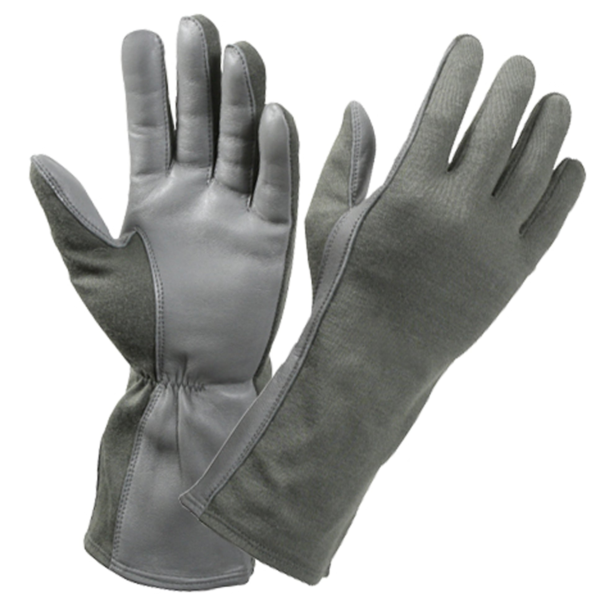 Rothco G.I. Type Flame Heat Resistant Flight Gloves - Foliage Green, 7