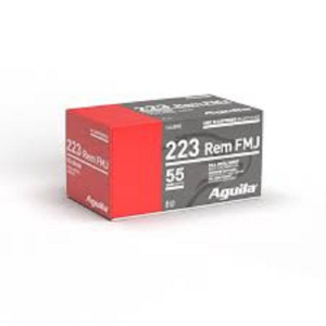 Aguila Rifle Ammunition .223 Rem 55 gr FMJ 3215 fps 50/ct