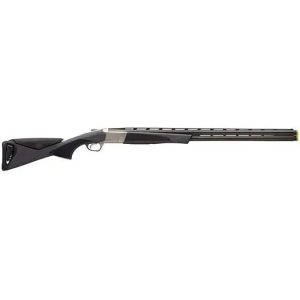 Browning 018710304 Cynergy CX 12 Gauge 28 2 3 Silver Nitride Composite Charcoal Gray Fixed w/Adjustable Comb Stock Right Hand