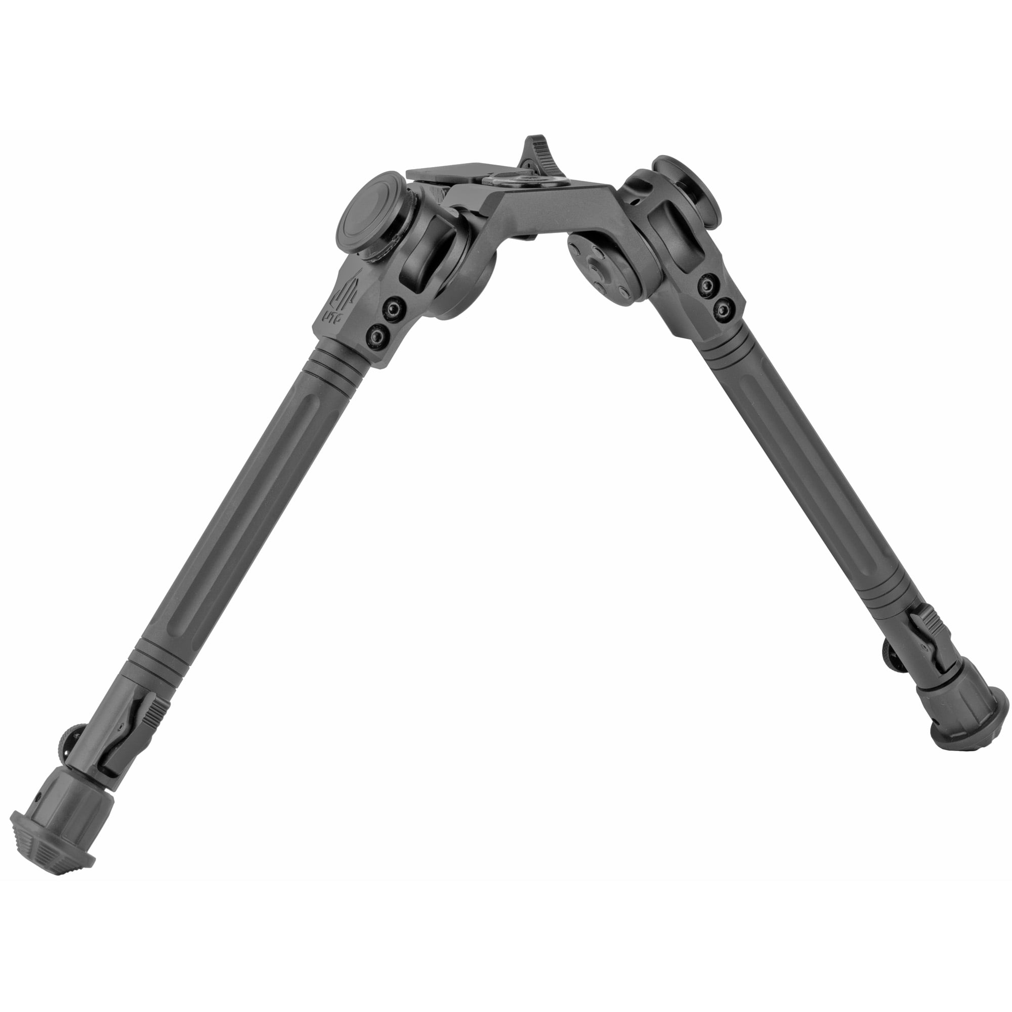 Leapers, Inc. - UTG Over Bore Bipod, Black, Fits Picatinny, 7"-11"