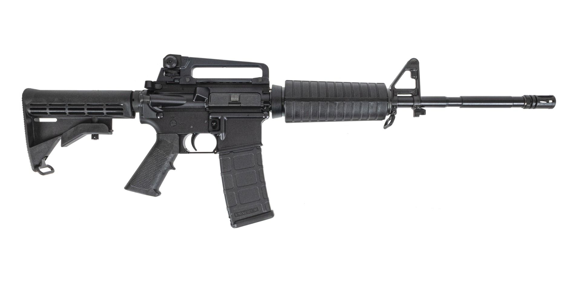 PSA 16" Nitride M4 Carbine 5.56 NATO Classic AR-15 Rifle w/ Carry Handle, Black