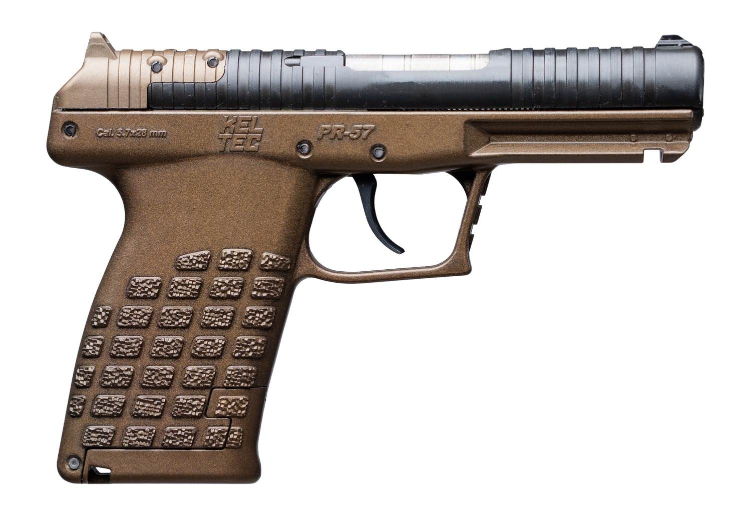 Kel-Tec PR-5.7 Compact 5.7x28mm Pistol 20+1 Burnt Bronze