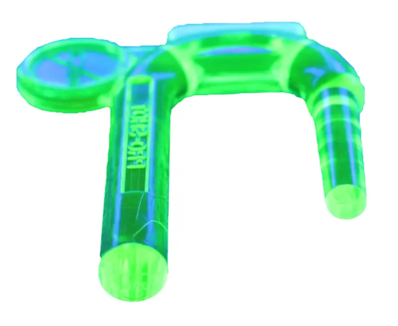 Pro-Shot BL2CFGREEN UV Bore Light Chamber Flag .22 Cal Up Rifle/Pistol Fiber Optic Illuminator Neon Green 2 Pack