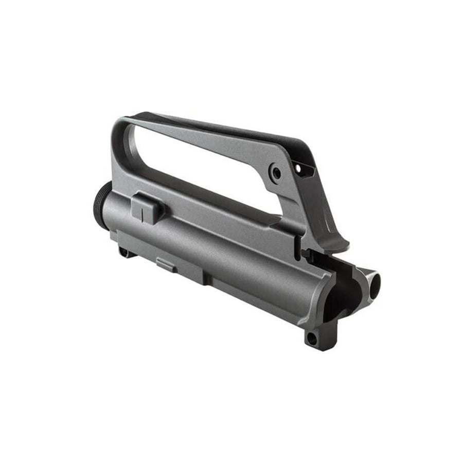Luth-AR A1 .223 Rem/5.56 Striped Upper Receiver w/ M4 Feed Pump, Hardcoat Anodized Black - UR-01-E3-M4