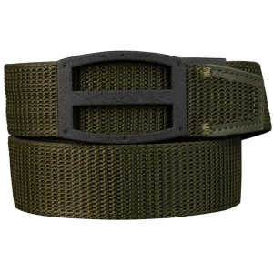 Nexbelt Titan EDC Gun Belt 1-1/2" with Black Steel Powder Coated Buckle Nylon OD Green