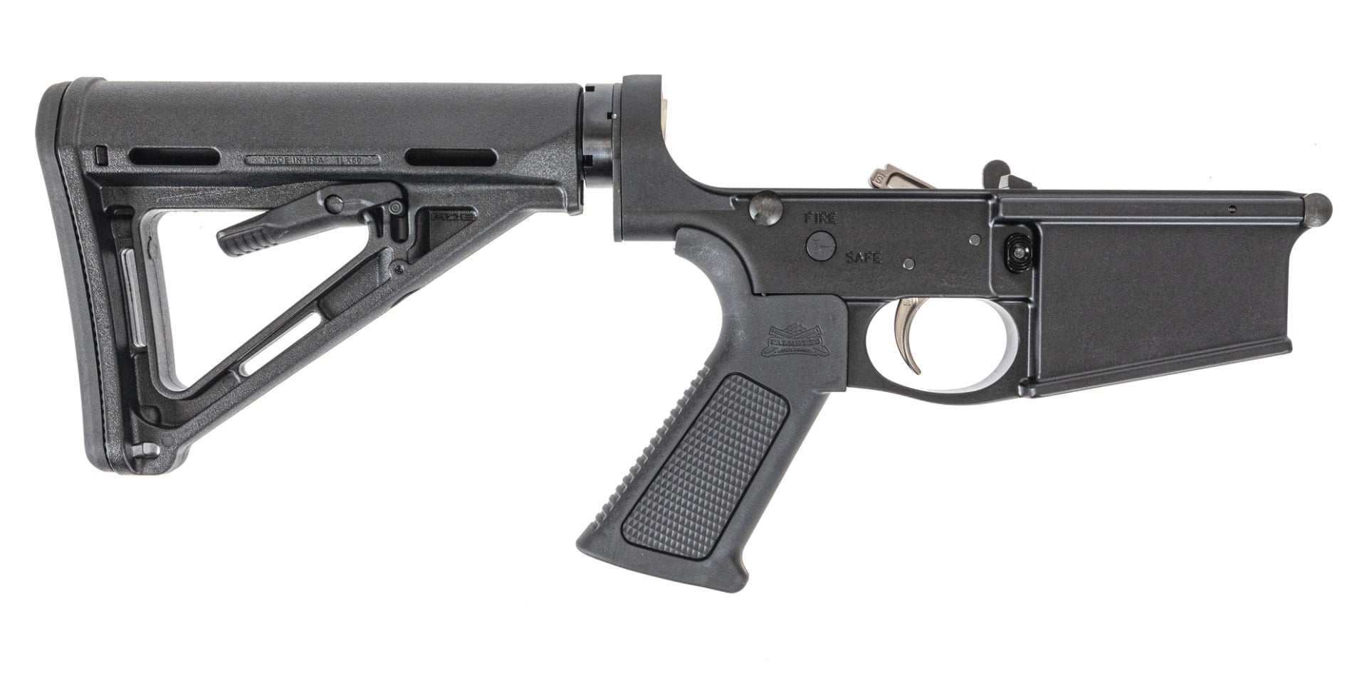 PSA Gen3 PA10 Complete MOE 2-Stage .308 Lower w/ Over Molded Grip