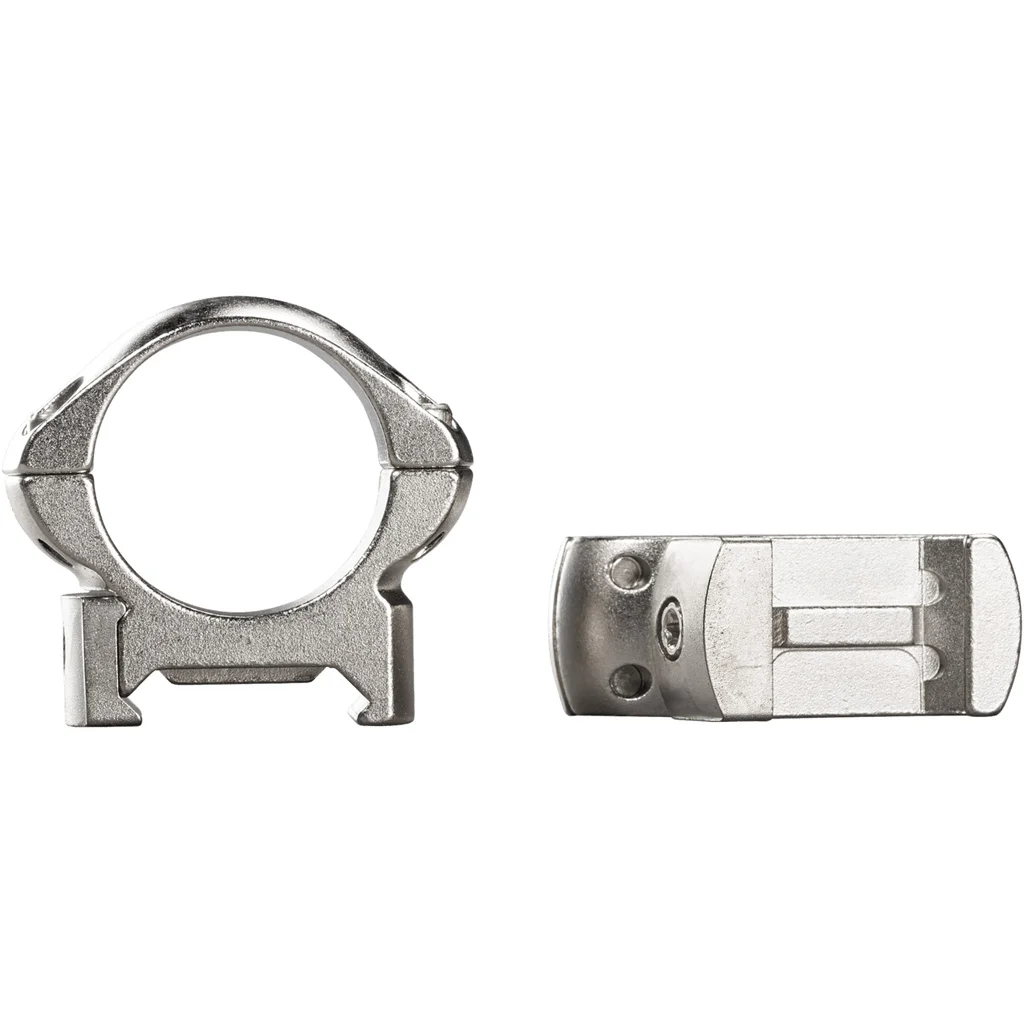 Weaver Grand Slam Steel Rings Silver 1" High Clamshell Pack
