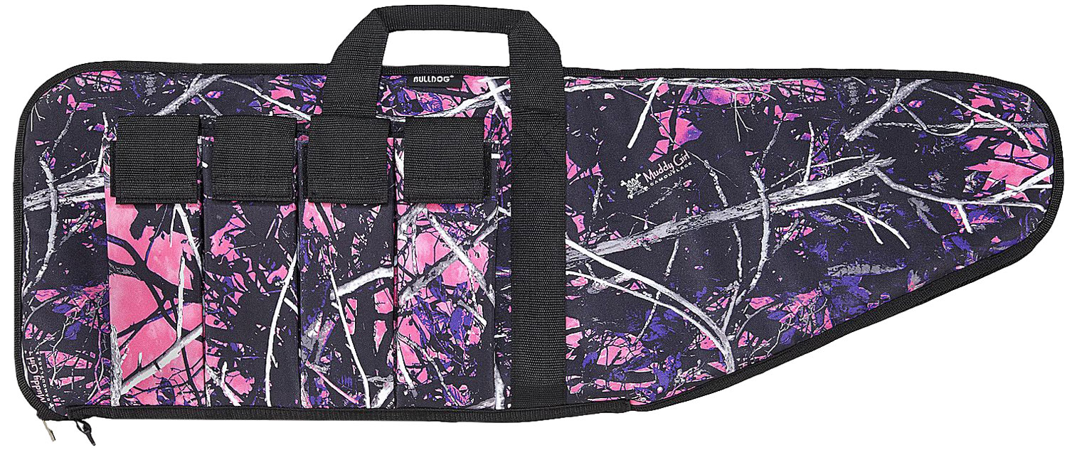 Bulldog Cases Extreme Tactical Rifle Case, 43", Textured Muddy Girl Camo w/ Black Trim - MDG10-43