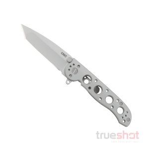 CRKT - M16-02SS Tanto Stainless Steel Frame Lock - Gray - Stainless Steel - Sandvik 12C27 - 3.00"