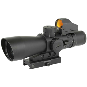 NC Star Ultimate Sighting System Gen ll Scope & Red Dot Combo 3-9x42mm P4 Sniper Reticle