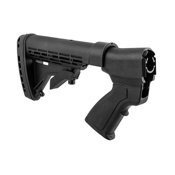 Kick Lite 6-Position Tactical Buttstock Fits Remington 870, Black