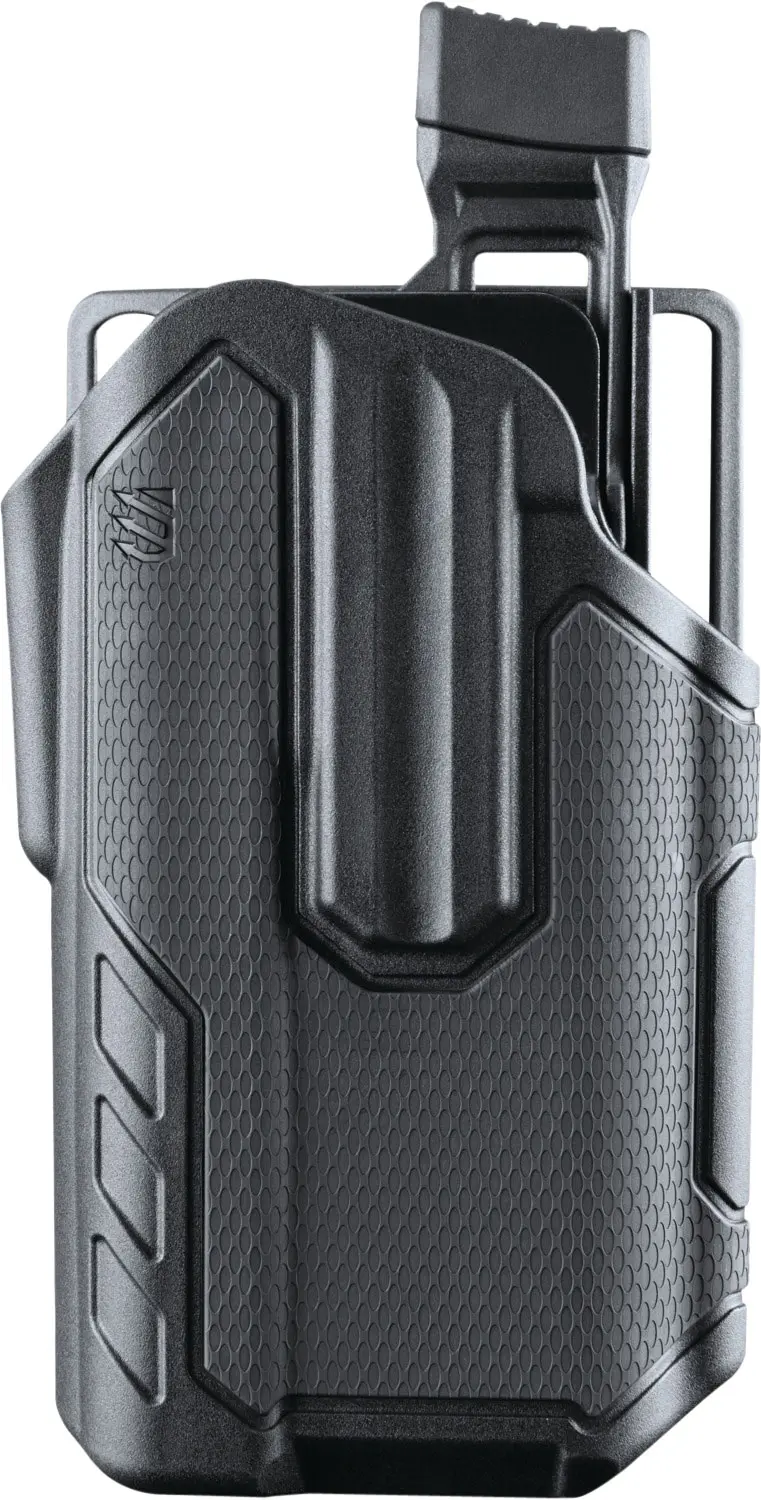 Blackhawk 419001BBR Omnivore OWB Black Polymer Belt Slide Fits Most Semi Autos w/SureFire X300/X300U-A Lights Right Hand