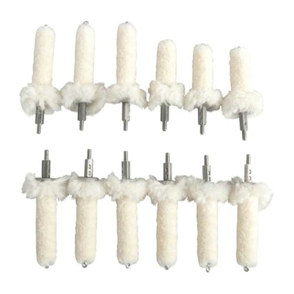 Brownells .308 Win/.30 Cal #8-32 Male Chamber Mop, Pack of 12