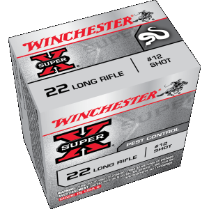 Winchester Ammo X22LRS Super-X .22LR #12 Shot 50rds