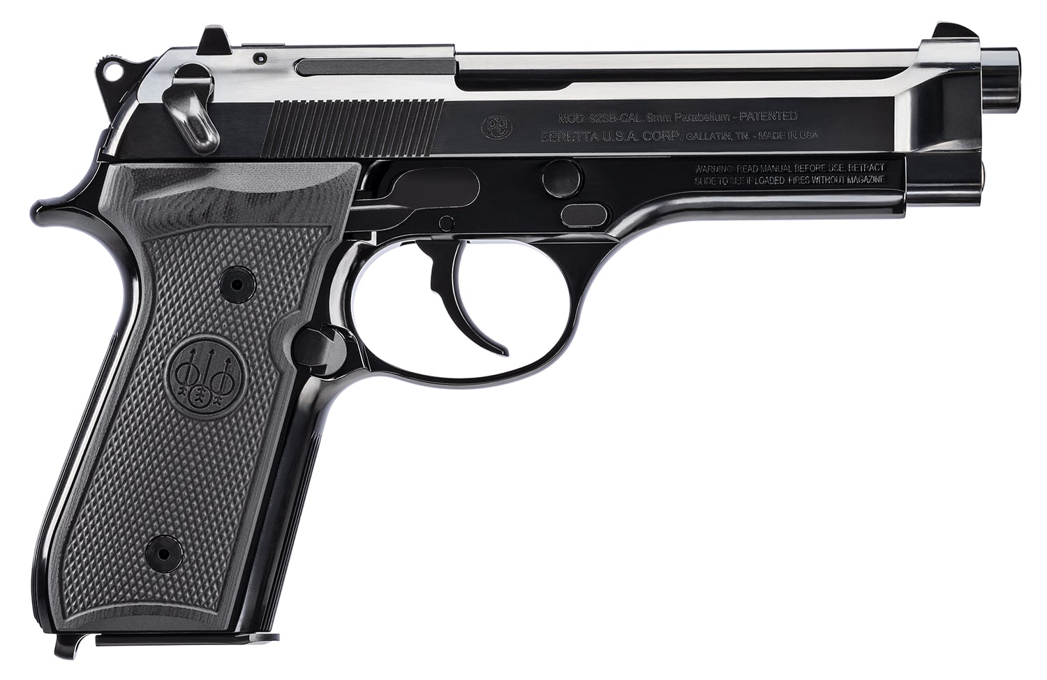 BERETTA 92FS 9MM BL/SYN 4.9″ 15+1 50TH - No Credit Card Fees - Low, flat rate shipping