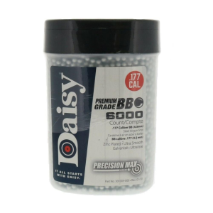 Daisy PrecisionMax Airgun BBs .177 cal 6000/ct