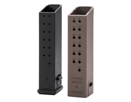 KRISS USA +18 10mm Magazine Extension Fits Kriss Vector, FDE, 3/Pack - KVA-MX2K10FD01