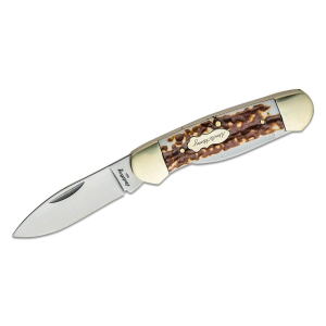 Uncle-Henry Uncle Henry 11UH Large Canoe Folding Knife 3 3/5" Blade Next Gen Staglon Handle