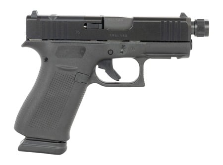Glock G43X MOS 3.41" TB 9mm Luger (2)15rd Optic Ready Handgun - UX4350203FRMOSTB