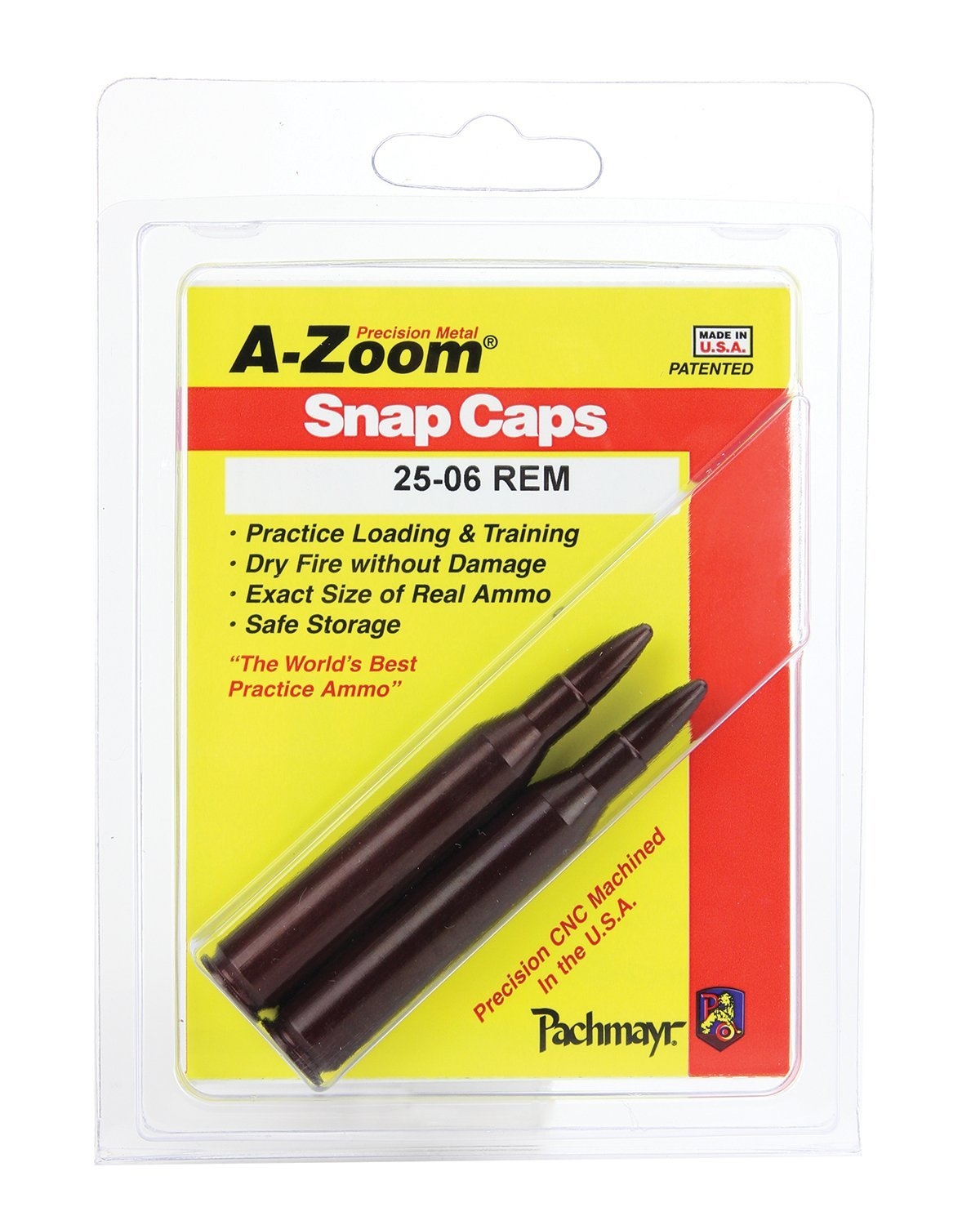.25-06 Snap Caps, 2 Pack