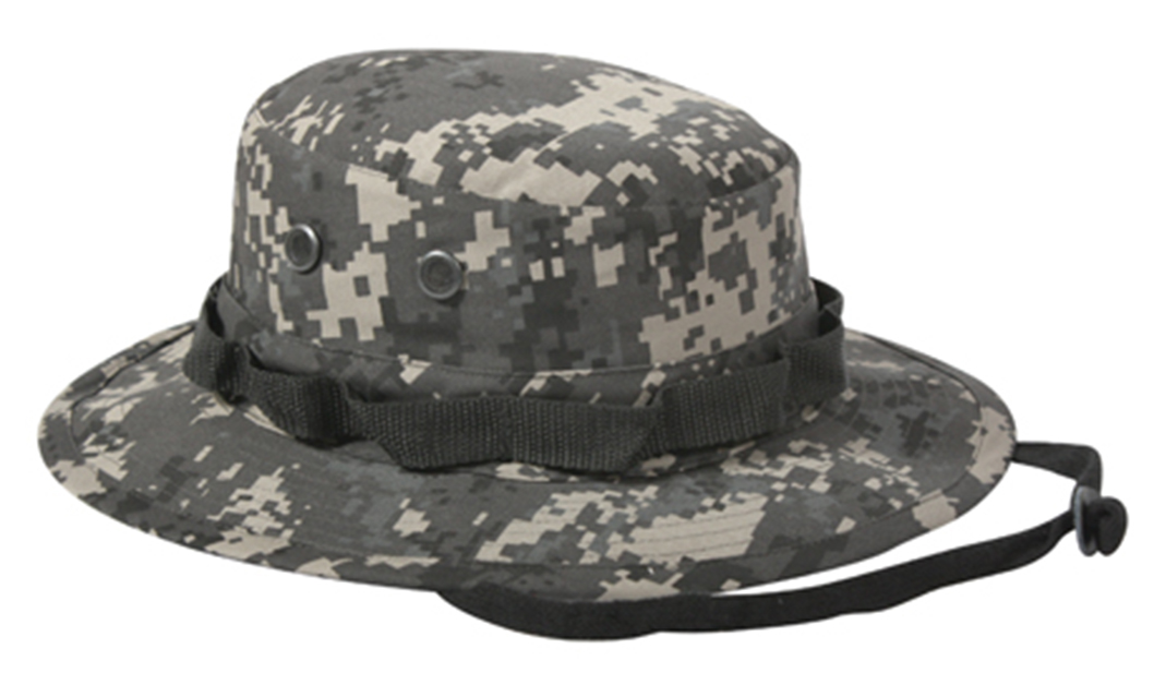Rothco Digital Camo Boonie Hat - Subdued Urban Digital Camo, Head Size 7